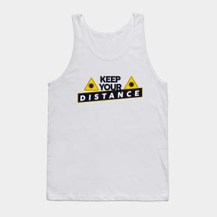 Social distancing quotes funny Tank Top